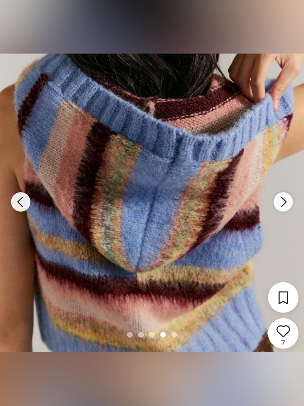 Free People Rosetta Vest NWT - Picture 3 of 9